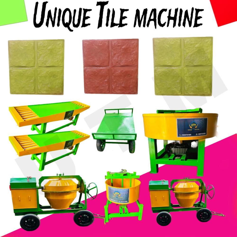 Interlocking Tiles Making Machine