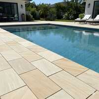 Camel Buff-ribbon Buff Sandstone - Application: Flooring