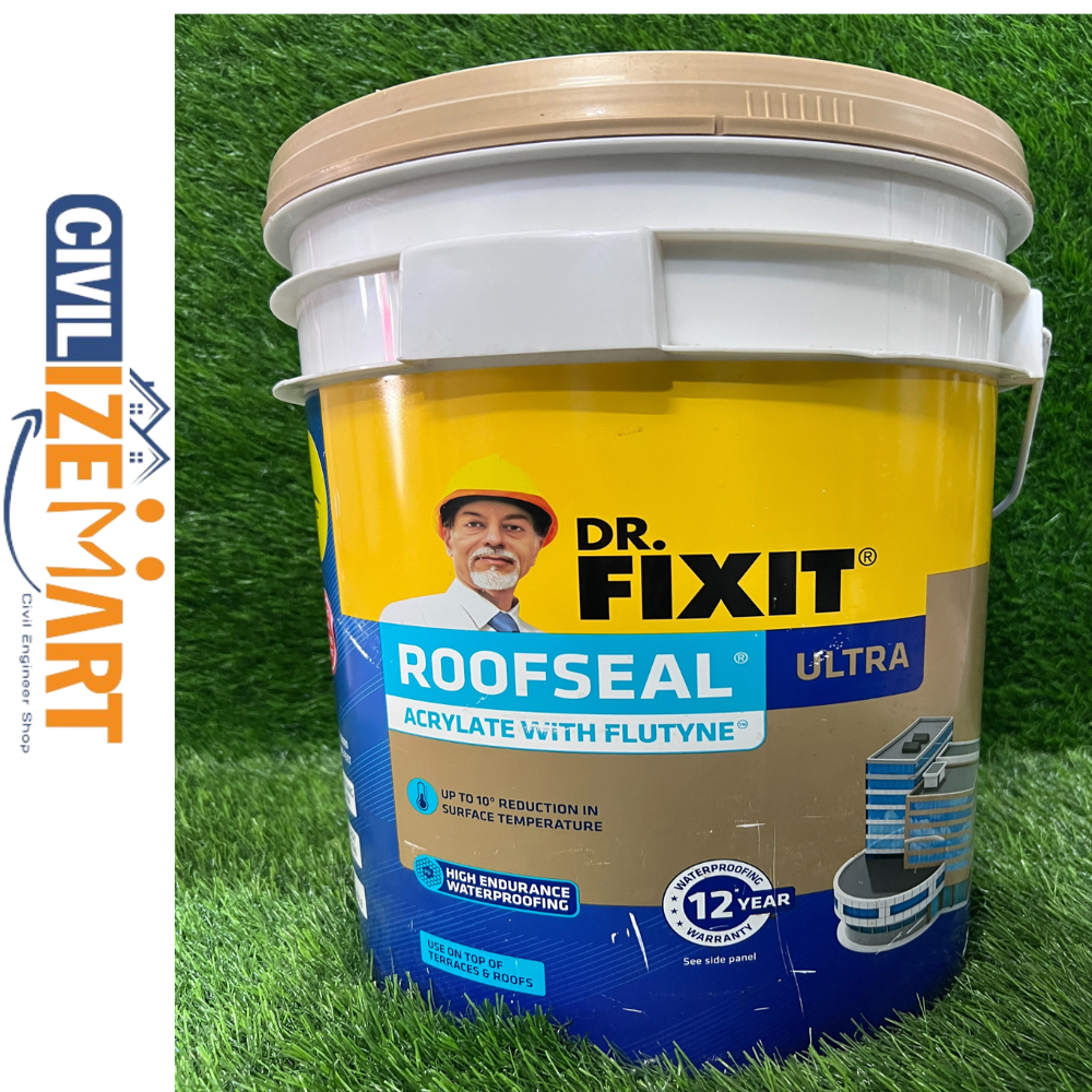 Acrylate With Polyurethane Dr. Fixit Roofseal Ultra