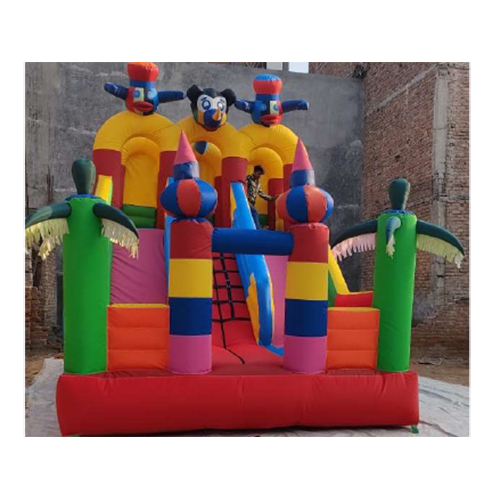 12X18 Ft 3 Lane Bouncy - Jumping Height: Up To 2.5 Feet