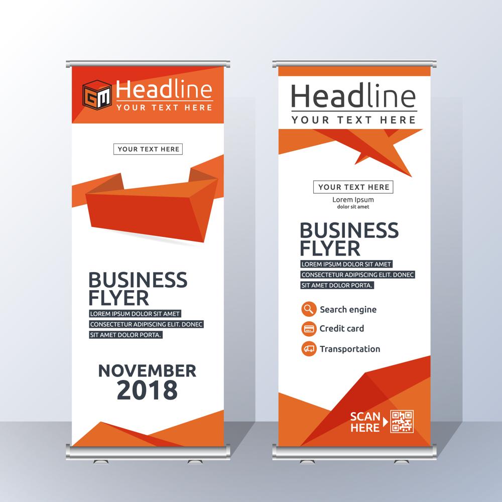 Luxury/Deluxe Roll-Up Standees