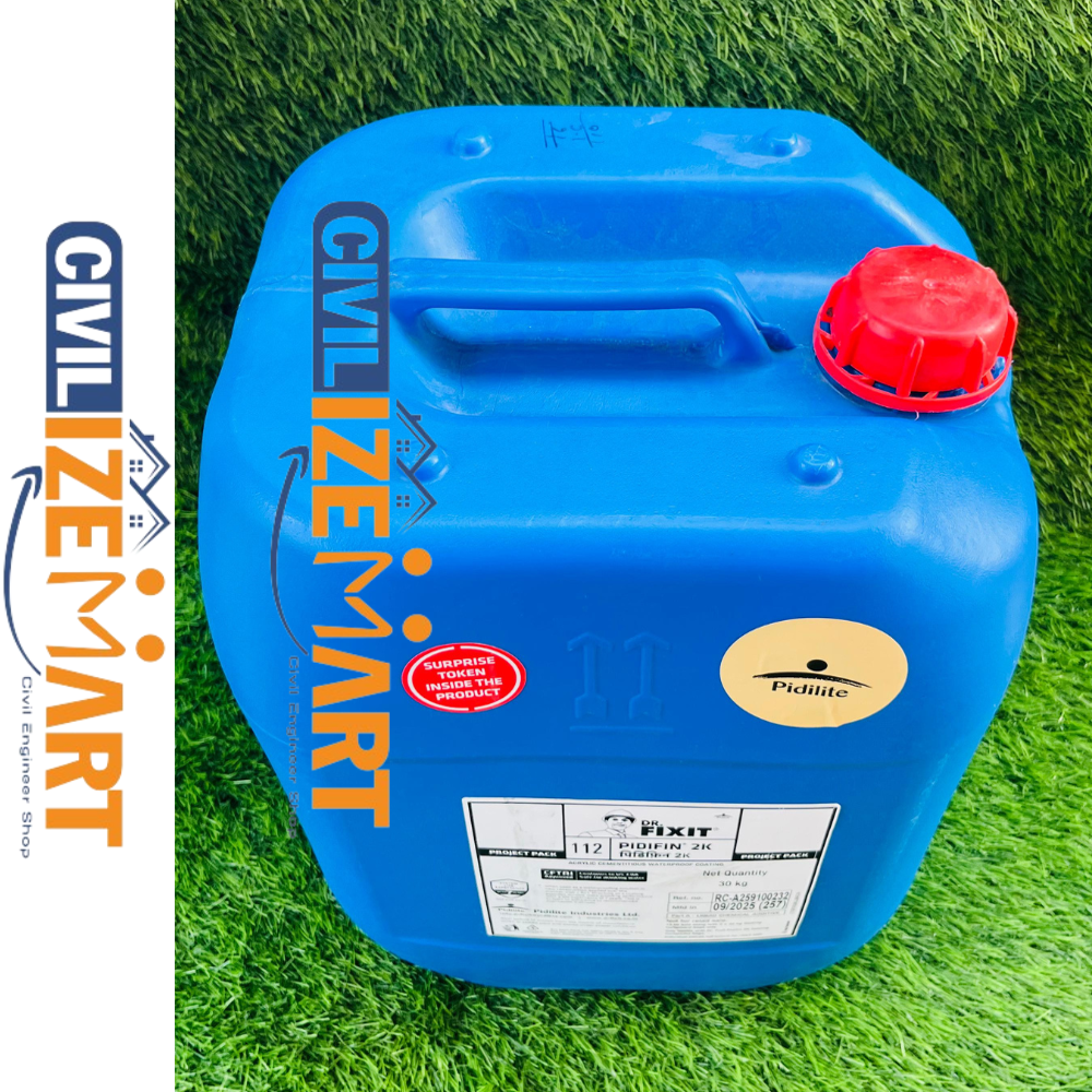  Dr. Fixit Pidifin 2K: Flexible Cementitious Coating for Waterproofing