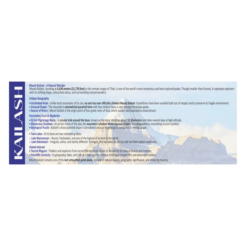 RupLEKHA 3 in 1 Kailash