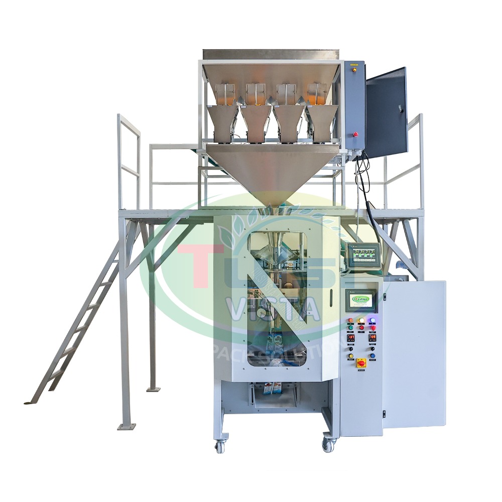 Automatic Four Head Weigh Filler Machine