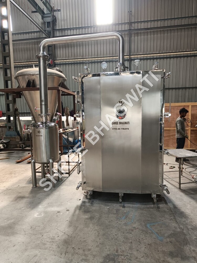 Vacuum Tray Dryer - 96 Trays