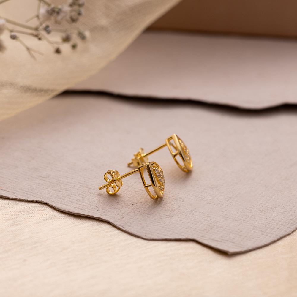 Gold Plated Earring - Gender: Men