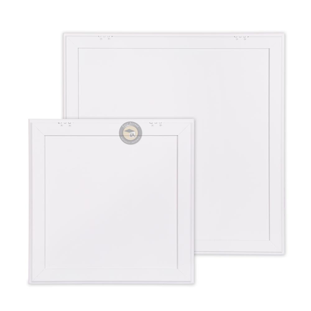 Easy Access Metal Trap Door - Metal, 450 X 450 Mm , White Finish For Office Use