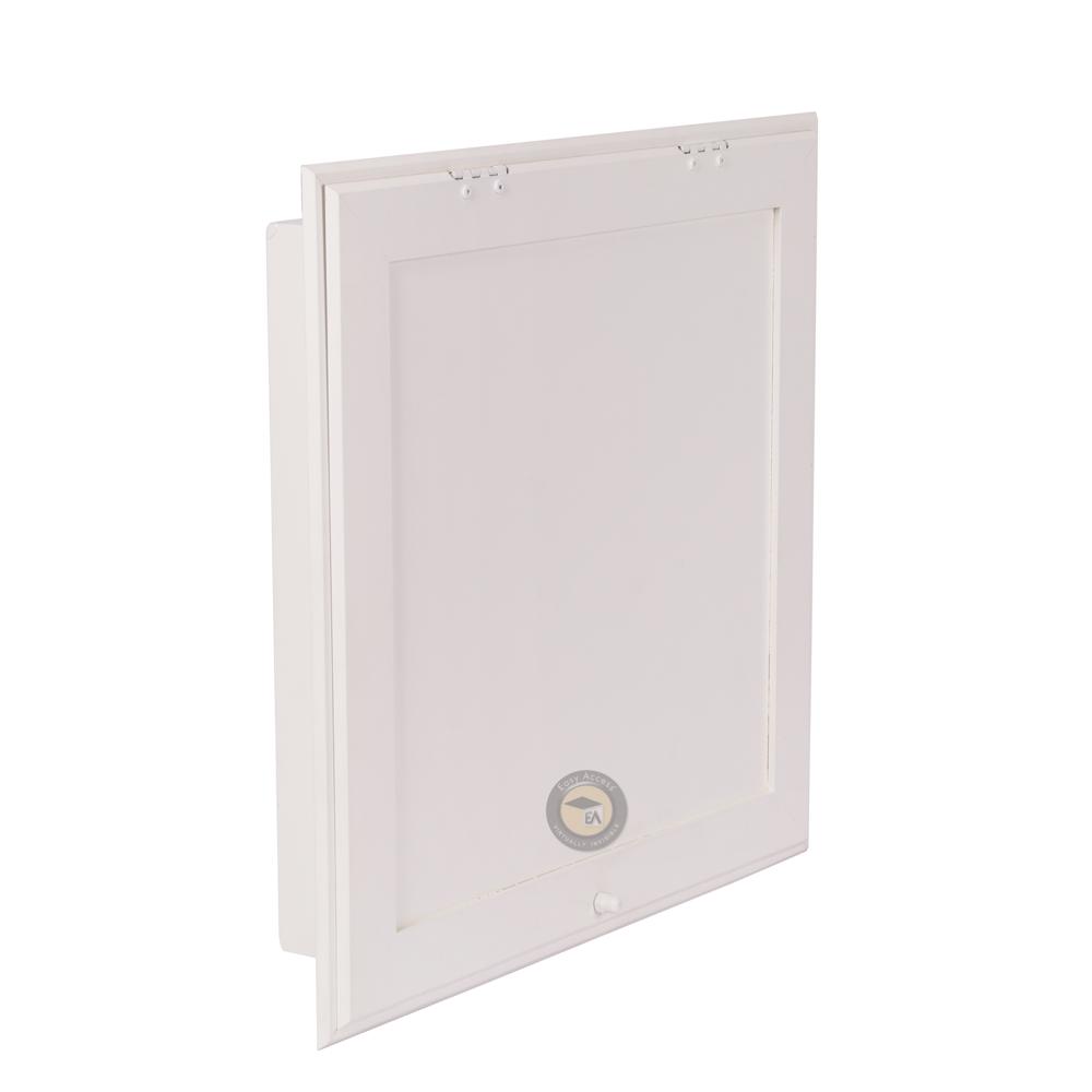 Easy Access Metal Trap Door - Metal, 450 X 450 Mm , White Finish For Office Use