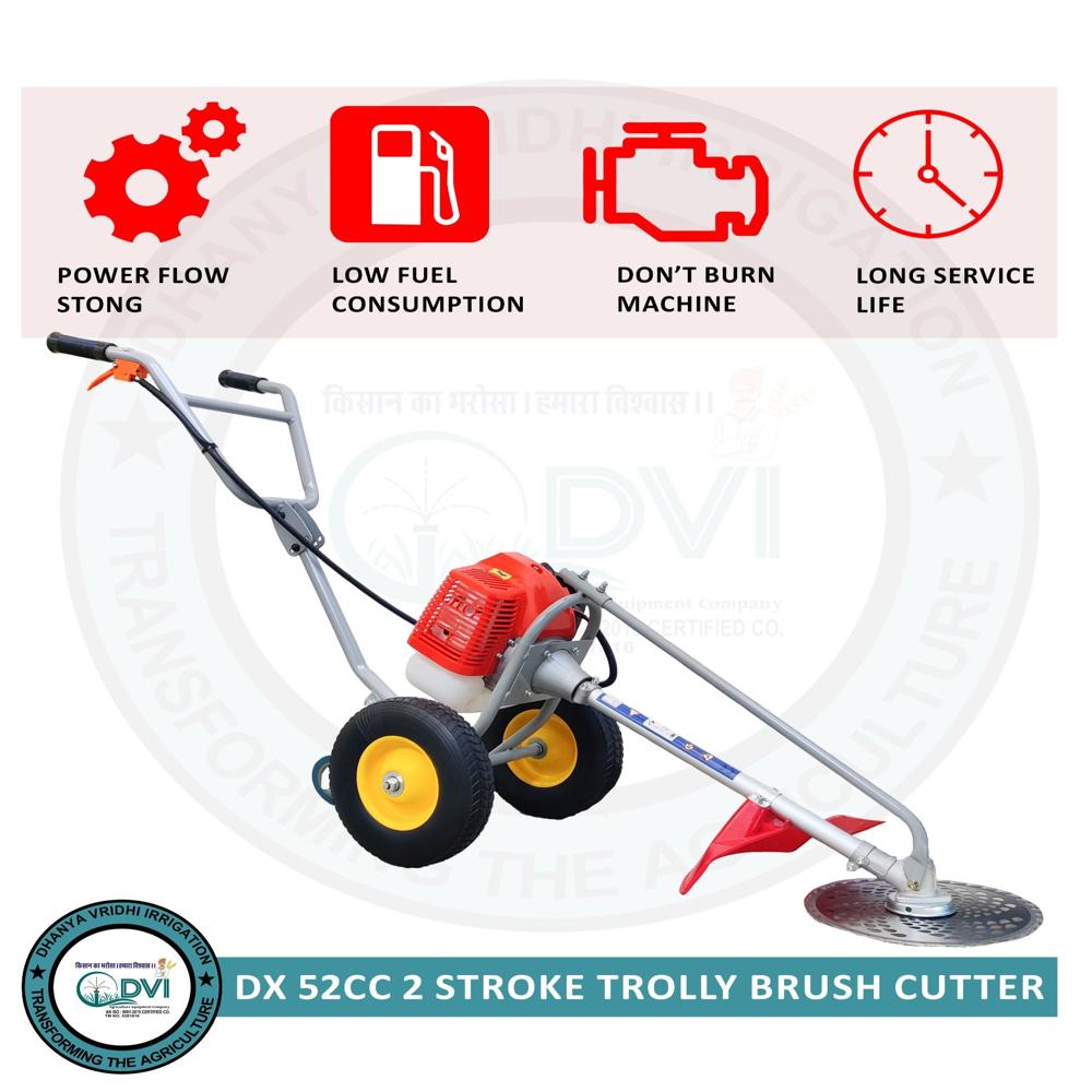 2 Stroke Trolley Brush Cutter