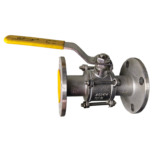 3Pc Flanged End Ball Valve