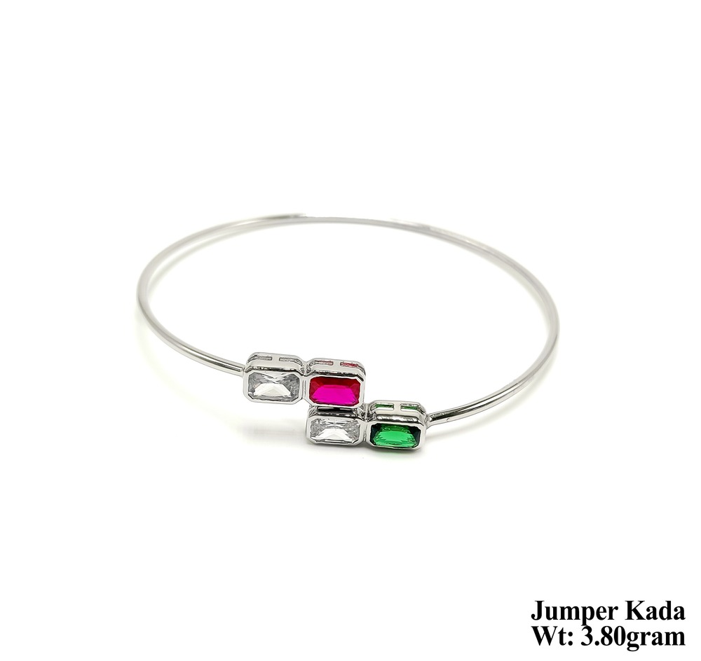 92.5 New Design Silver Jumper Kada