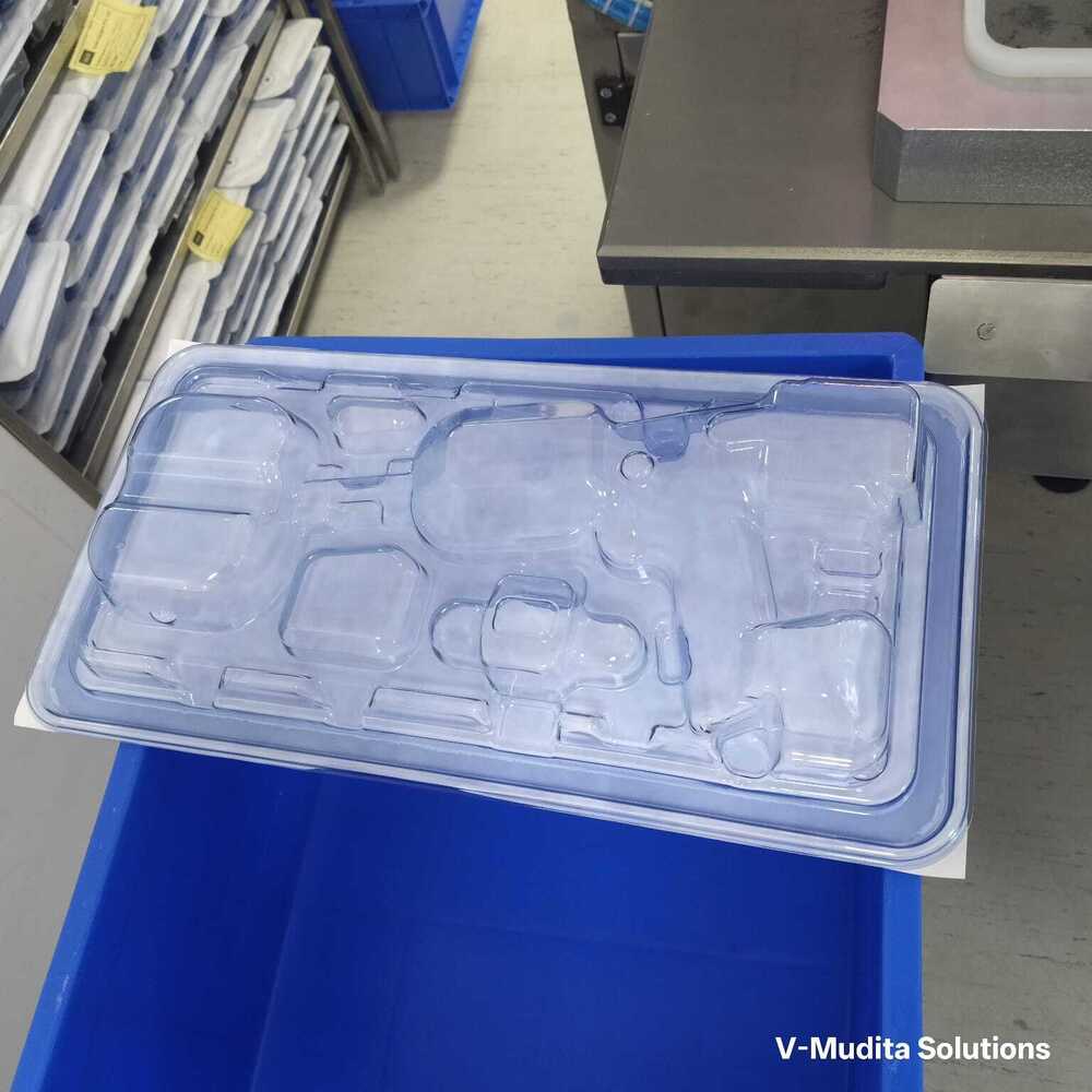 Tray Forming Sealing And Cutting Machine