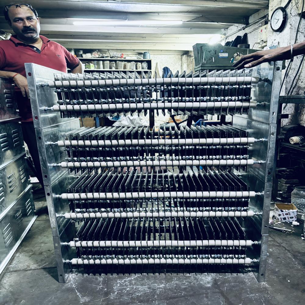 SS Punch Grid Resistance Box