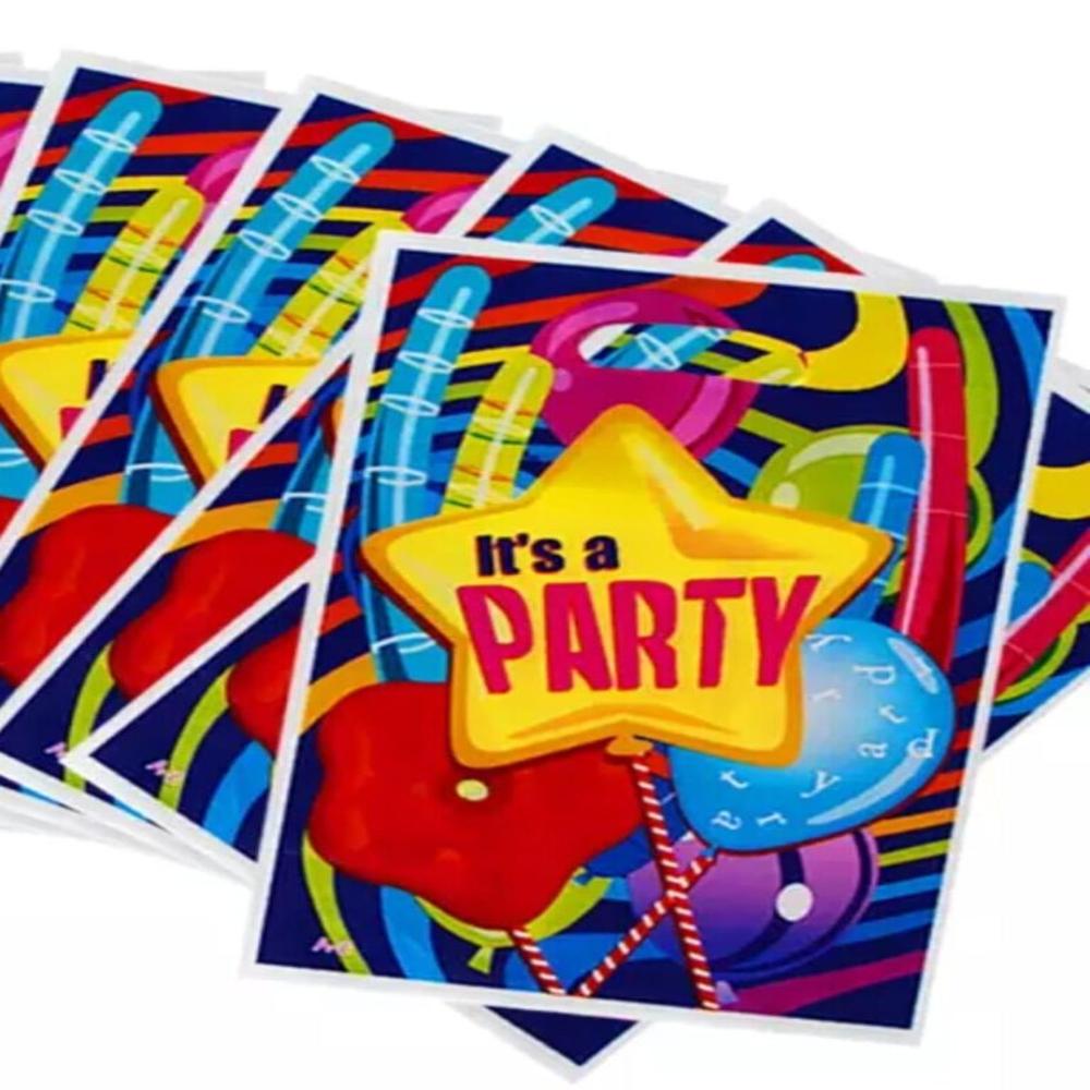 Party Bag - Design: Multicolor With Festive Prints
