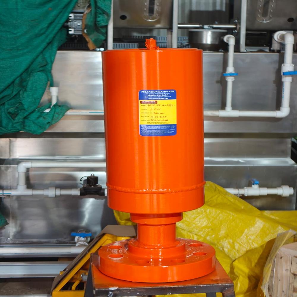 High Pressure Pulsation Dampener 