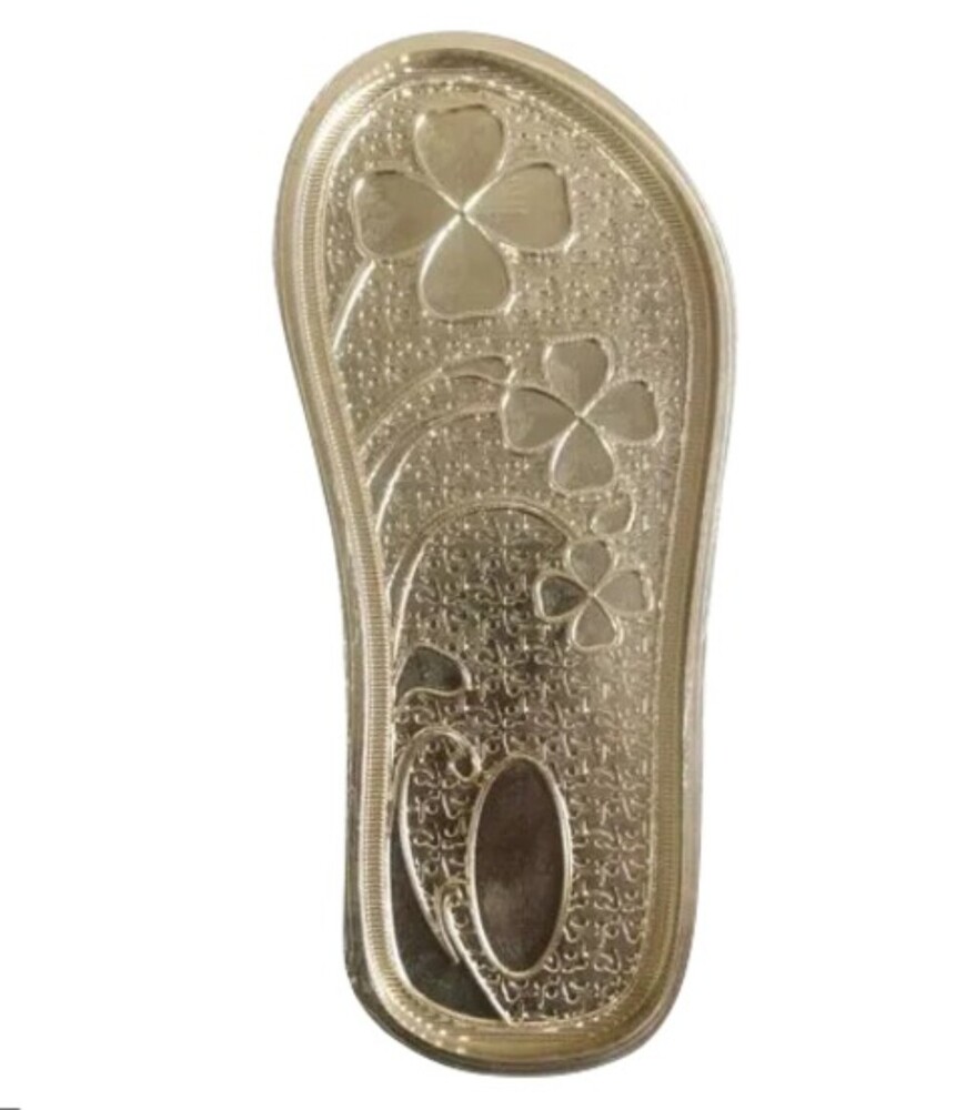 Golden Brass Chappal Die