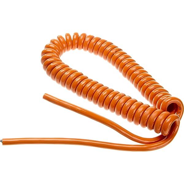 Round PU Jacketed Spiral Cord