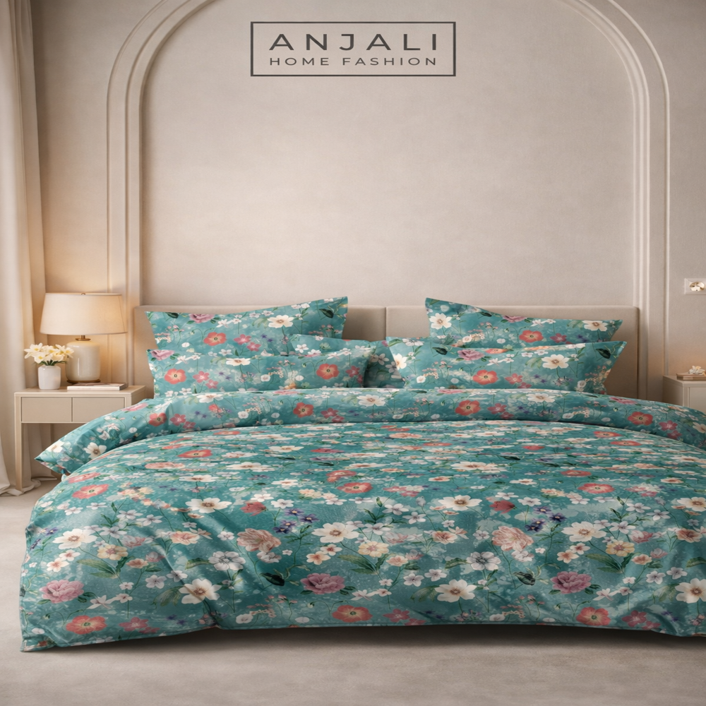 Emerald Bedsheet - Color: Multicolor