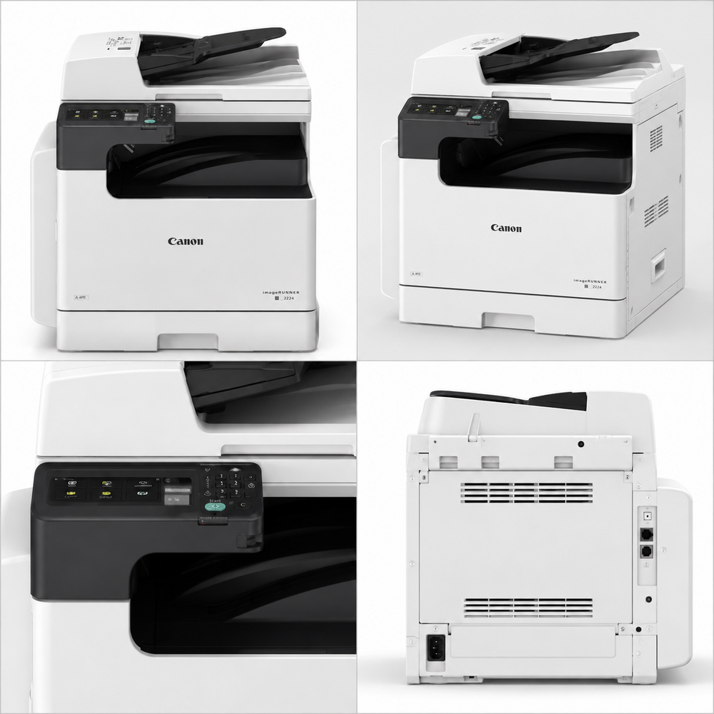 Canon Ir 2224N A3 Size Mono Printer - Print Speed: Up To 20 Ppm