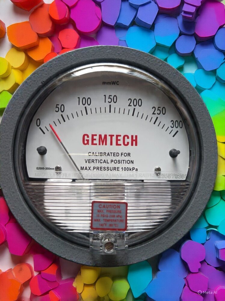 GEMTECH : DIFFERENTIAL PRESSURE GAUGE NEAR Nangla Gujran Industrial Area Faridabad
