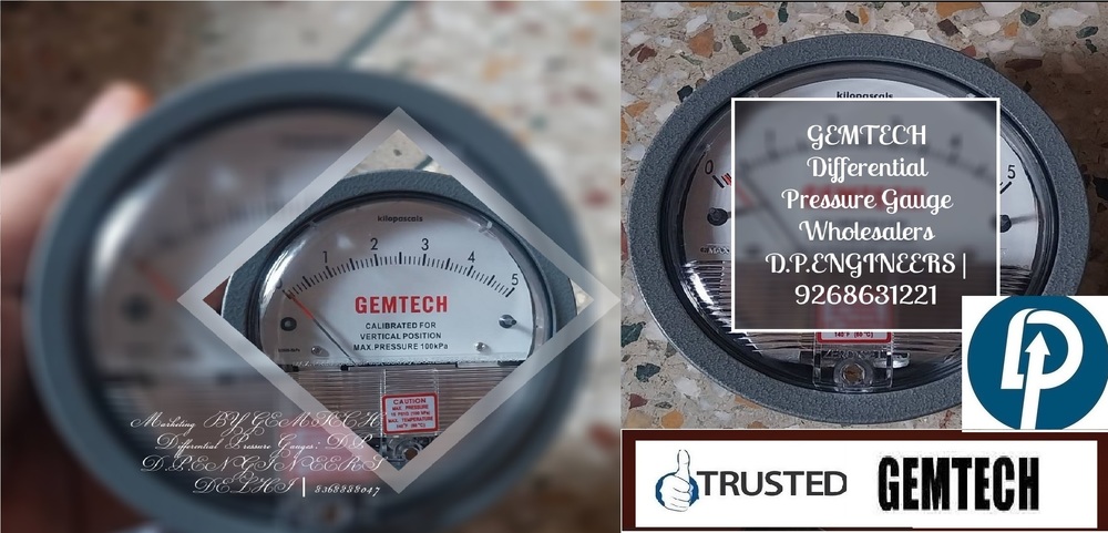 GEMTECH DIFFERENTIAL PRESSURE GAUGE Distributor Form Jalpaiguri (WB)