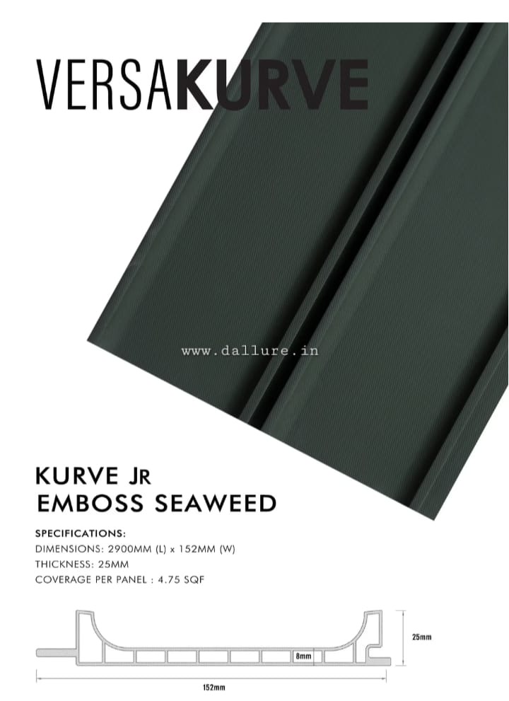 VersaKurve JR & SR series Wall Panels Kurve SR Emboss Designer Curved Wall Architectural Leben curved wall cladding panels Decorative curved panel manufacturer
