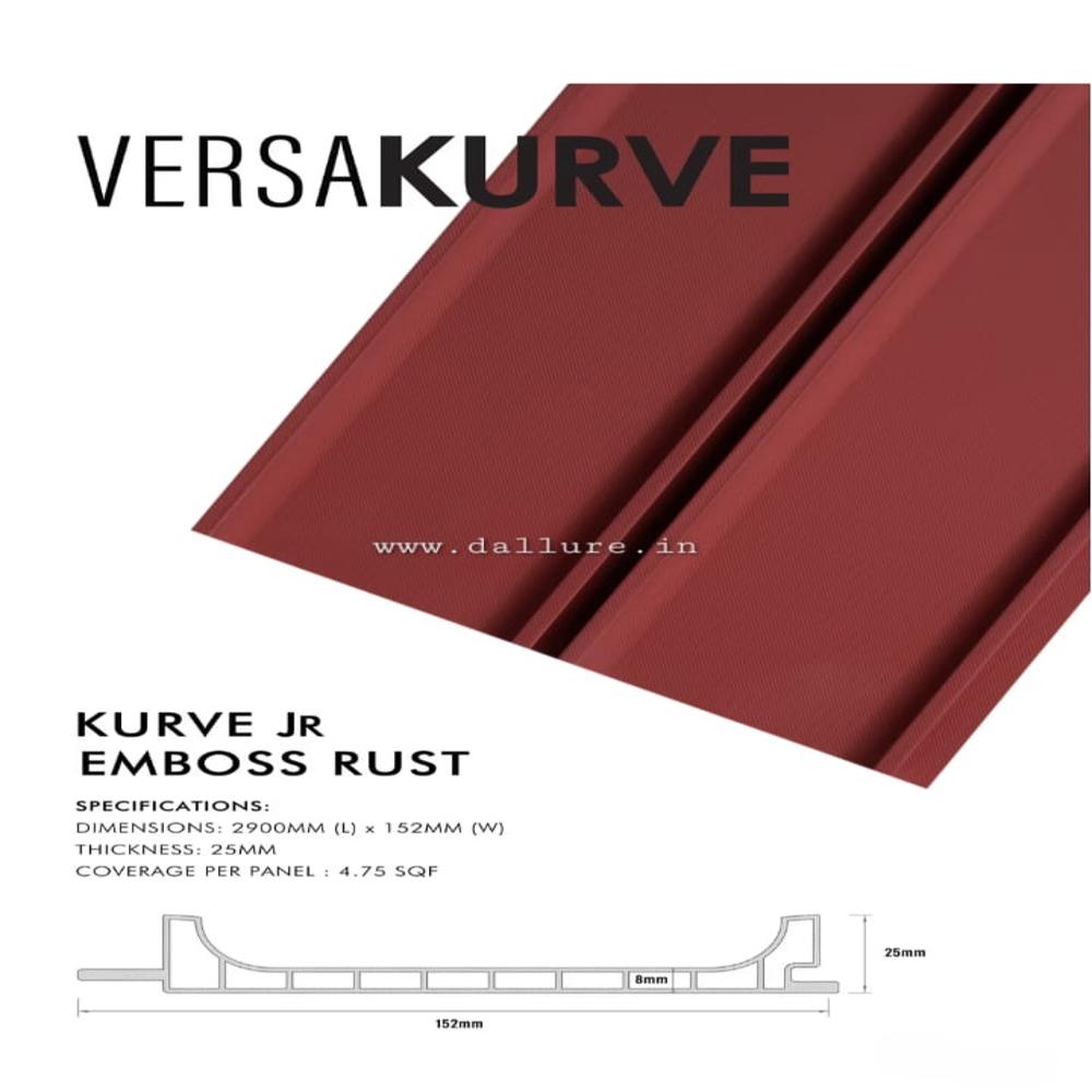 VersaKurve JR & SR series Wall Panels Kurve SR Emboss Designer Curved Wall Architectural Leben curved wall cladding panels Decorative curved panel manufacturer