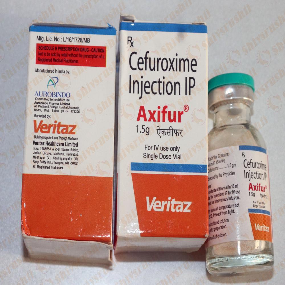 Axifur 1.5g Injection - Recommended For: Bacterial Infections