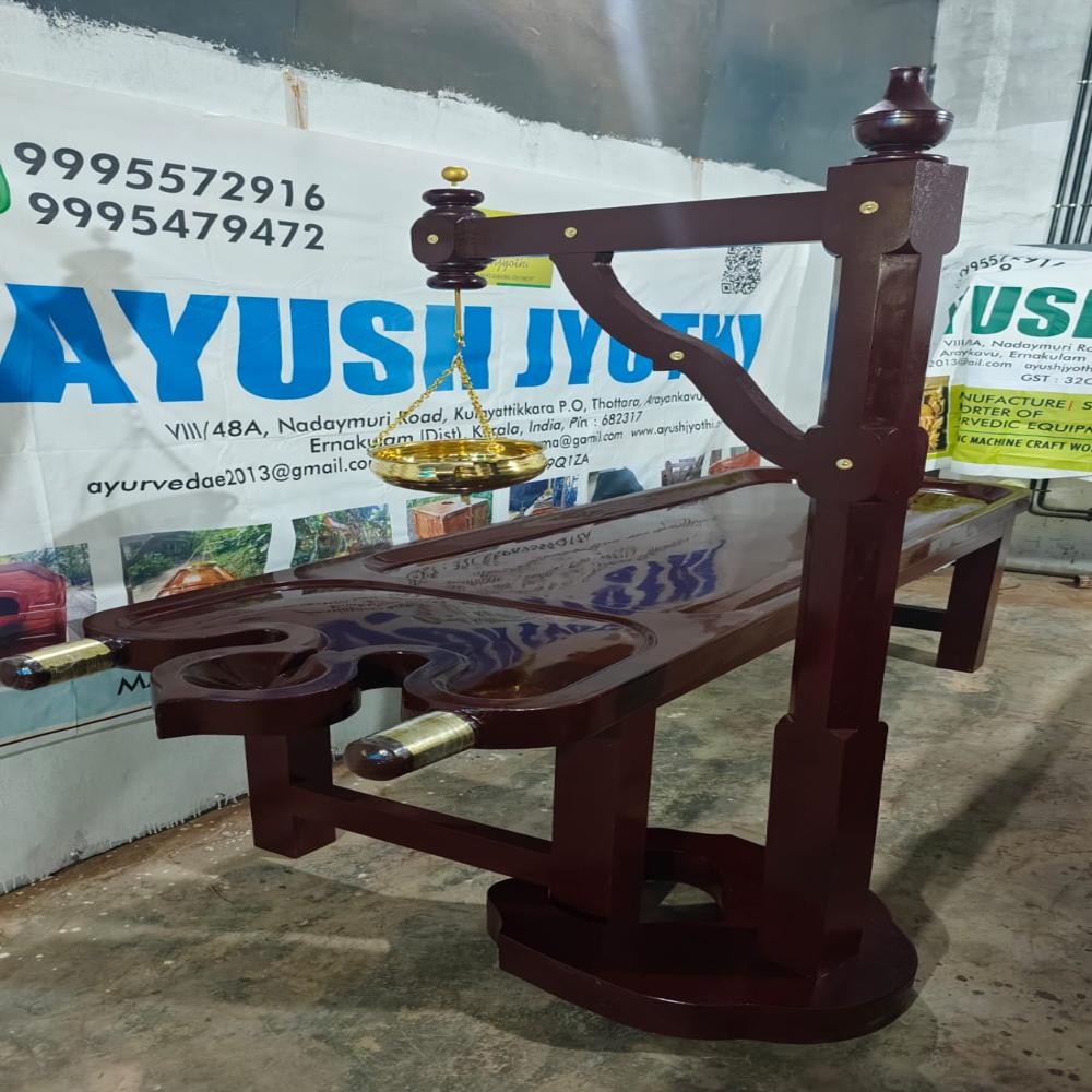 AJ22H-FIBER (FRP) SHIRODHARA TABLE SET 