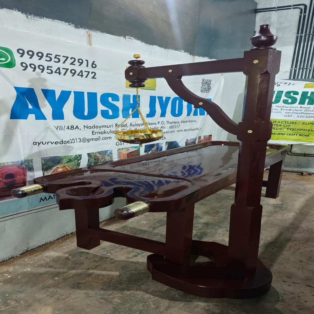 AJ22H-FIBER (FRP) SHIRODHARA TABLE SET 