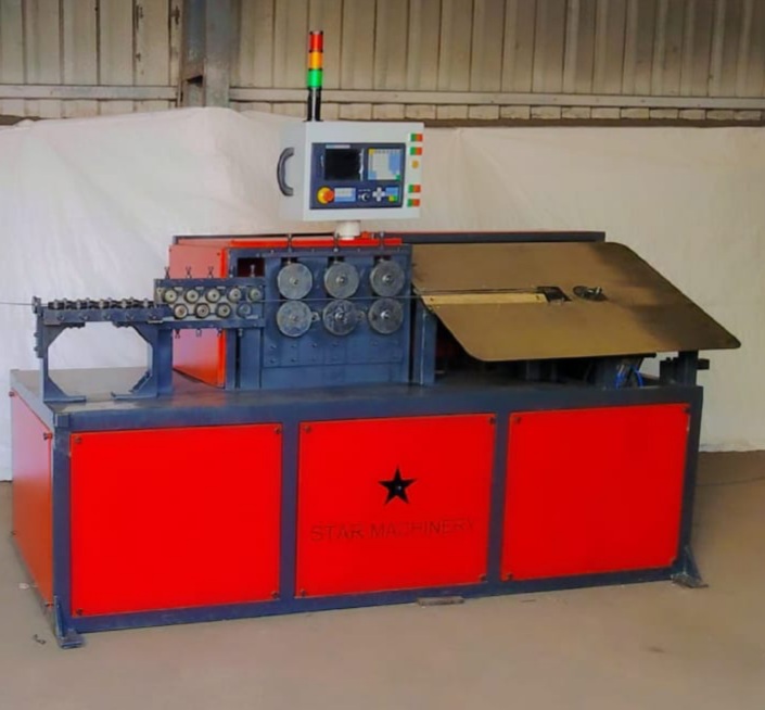 Cnc 2d Wire Bending Machine - Color: Red