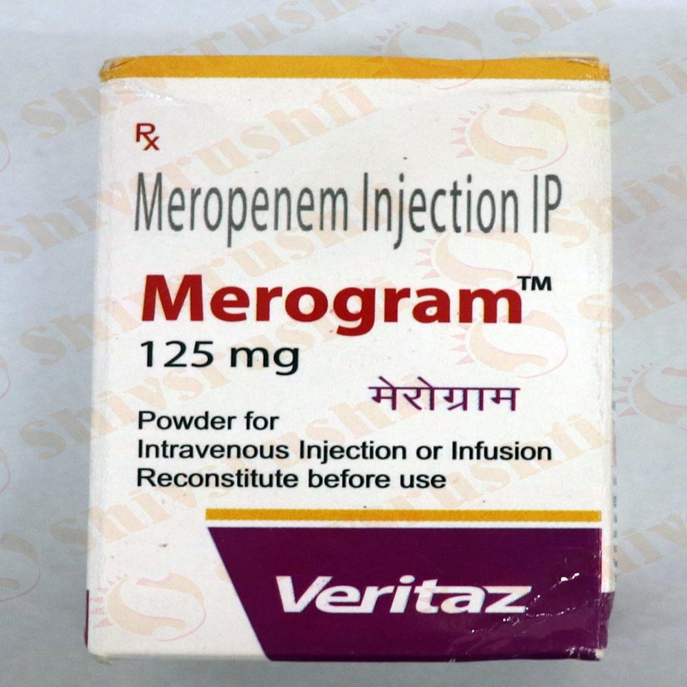 Merogram 125mg - Drug Type: Injection