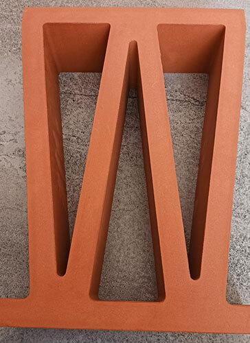 Terracotta Edan W Jali