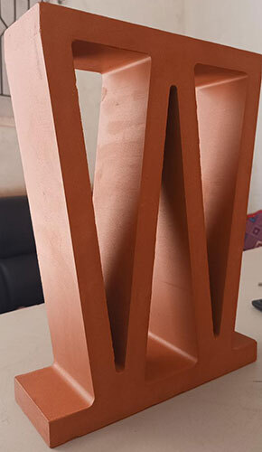 Terracotta Edan W Jali