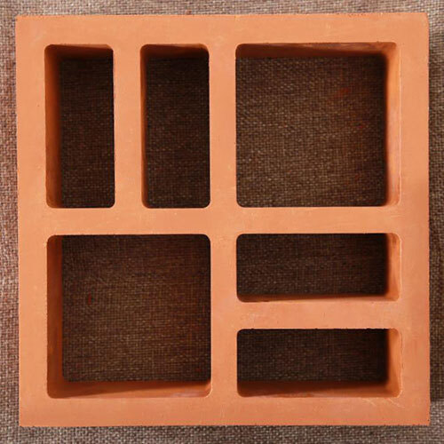 Terracotta Square TV Jali