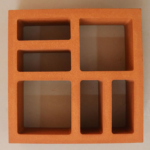 Terracotta Square TV Jali