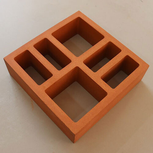 Terracotta Square TV Jali