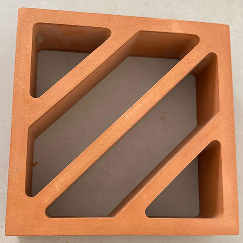 Terracotta Zebra Design Jali