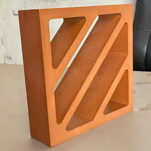 Terracotta Zebra Design Jali