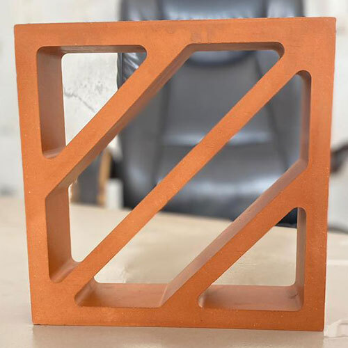 Terracotta Zebra Design Jali