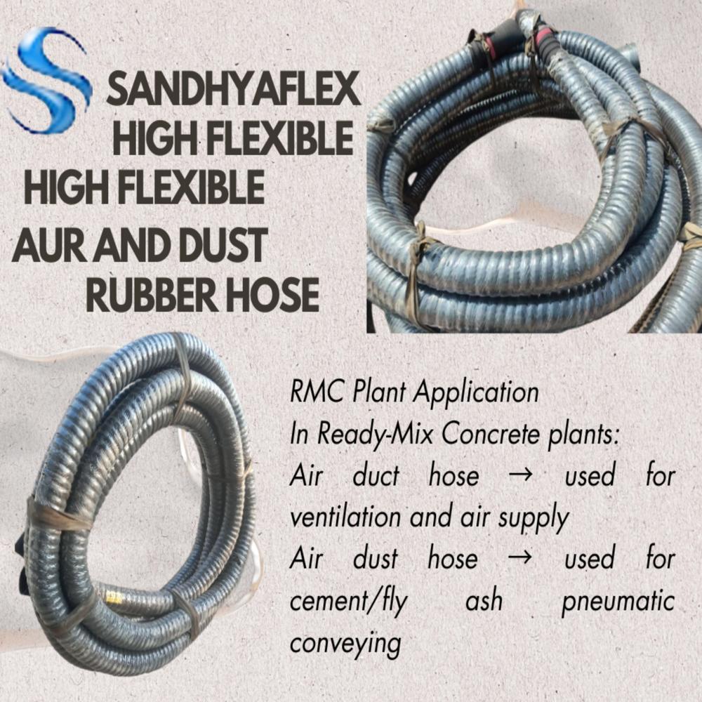 Hight Flexible Air Dust  Rubber Hose