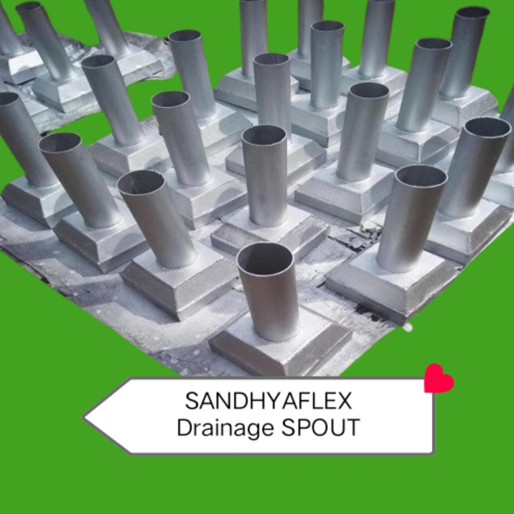 Deep Galvanized Drainage Spout