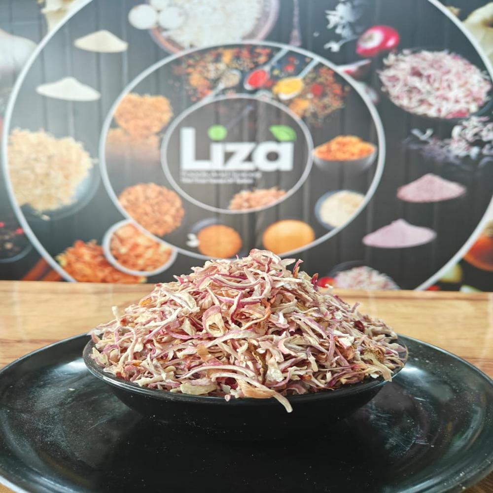 DEHYDRATED PINK ONION FLAKES