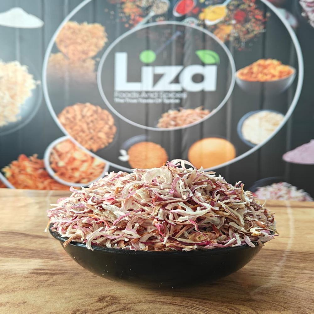DEHYDRATED PINK ONION FLAKES