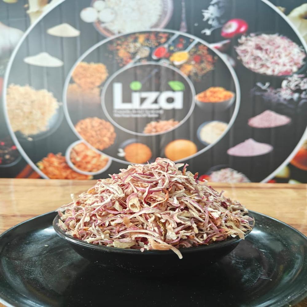 DEHYDRATED PINK ONION FLAKES