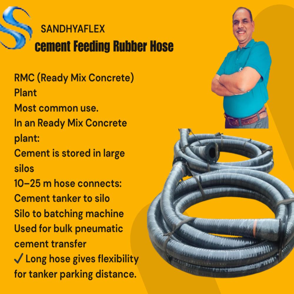 Cement Feeding Rubber Hose