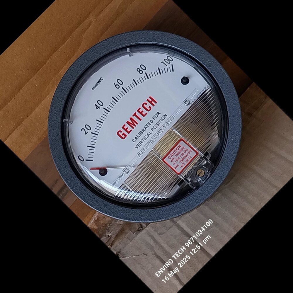 Wholesaler India GEMTECH : DIFFERENTIAL PRESSURE GAUGE In Patiala Punjab