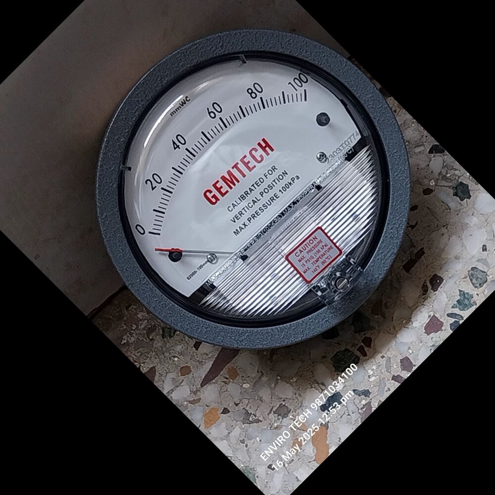 Wholesaler India GEMTECH : DIFFERENTIAL PRESSURE GAUGE In Patiala Punjab