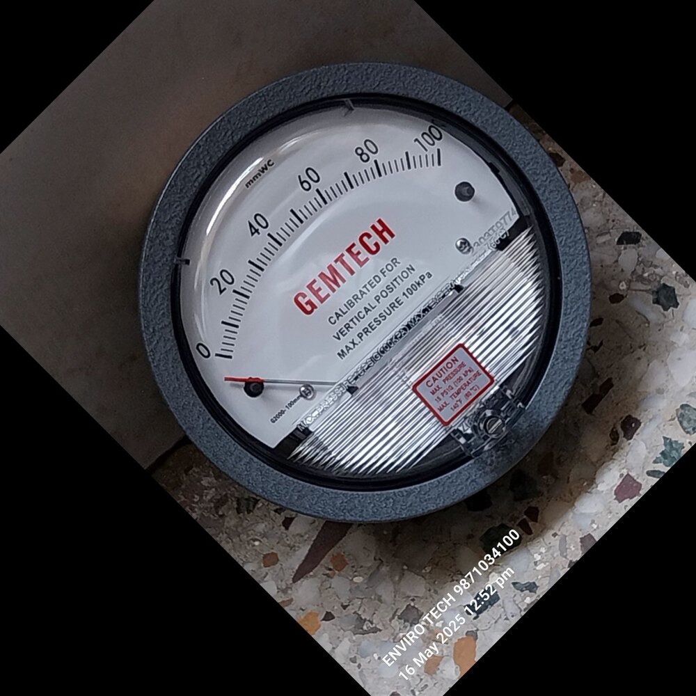 Wholesaler India GEMTECH : DIFFERENTIAL PRESSURE GAUGE In Patiala Punjab