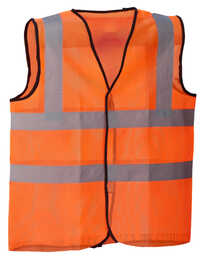 High Visibility Workwear Safety Vest - Age Group: Adult